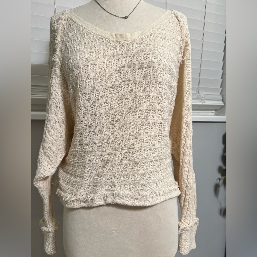 Women’s cream FREE PEOPLE sweater